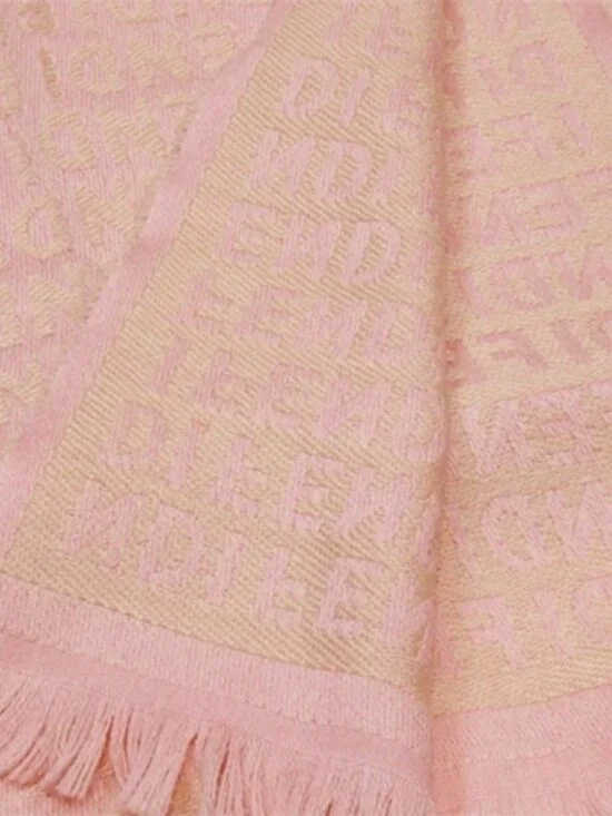 FENDI Scarf pink beige Women Authentic secondhand - Picture 1 of 5
